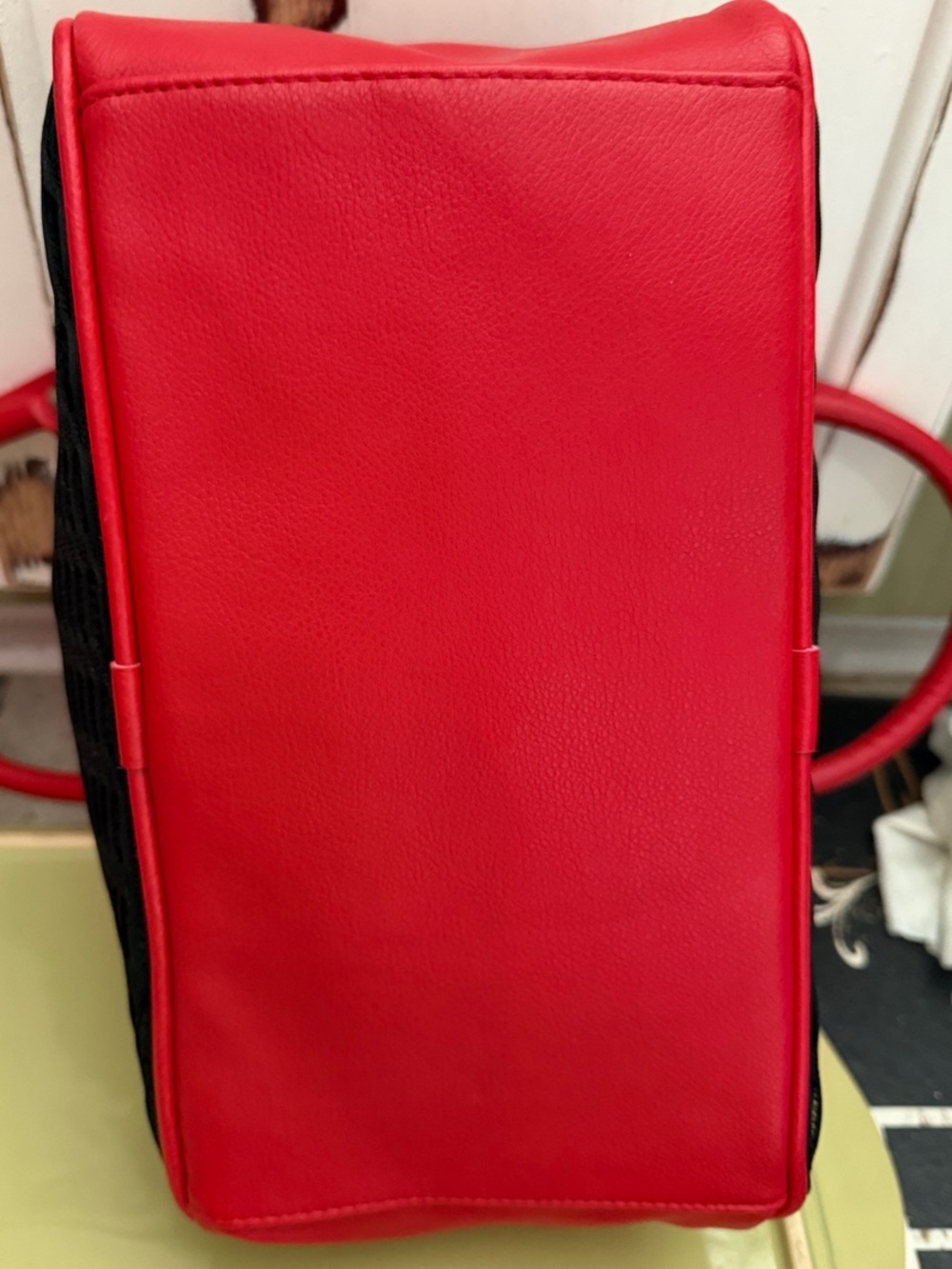Georgia Bulldogs UGA Black & Red Women's Logo Satchel Bag - Picture 3 of 10